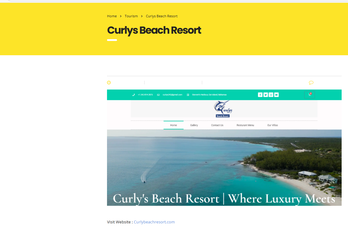 Curly's Beach Resort