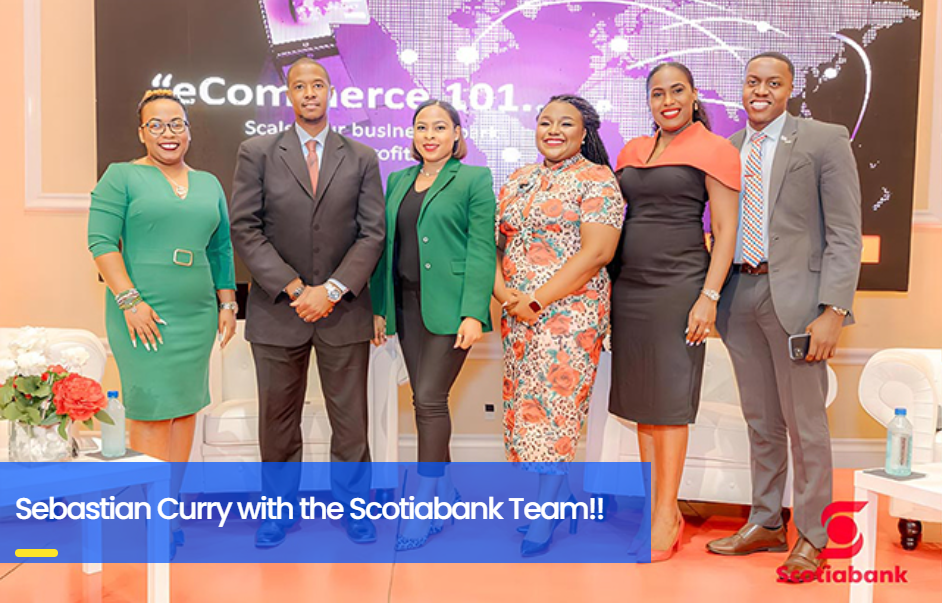 Sebastian Curry with the Scotiabank Team